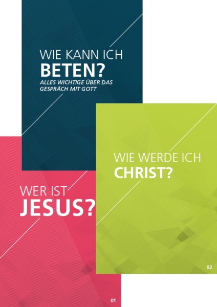Themenflyer-Paket Landeskirche „Basics&quot;